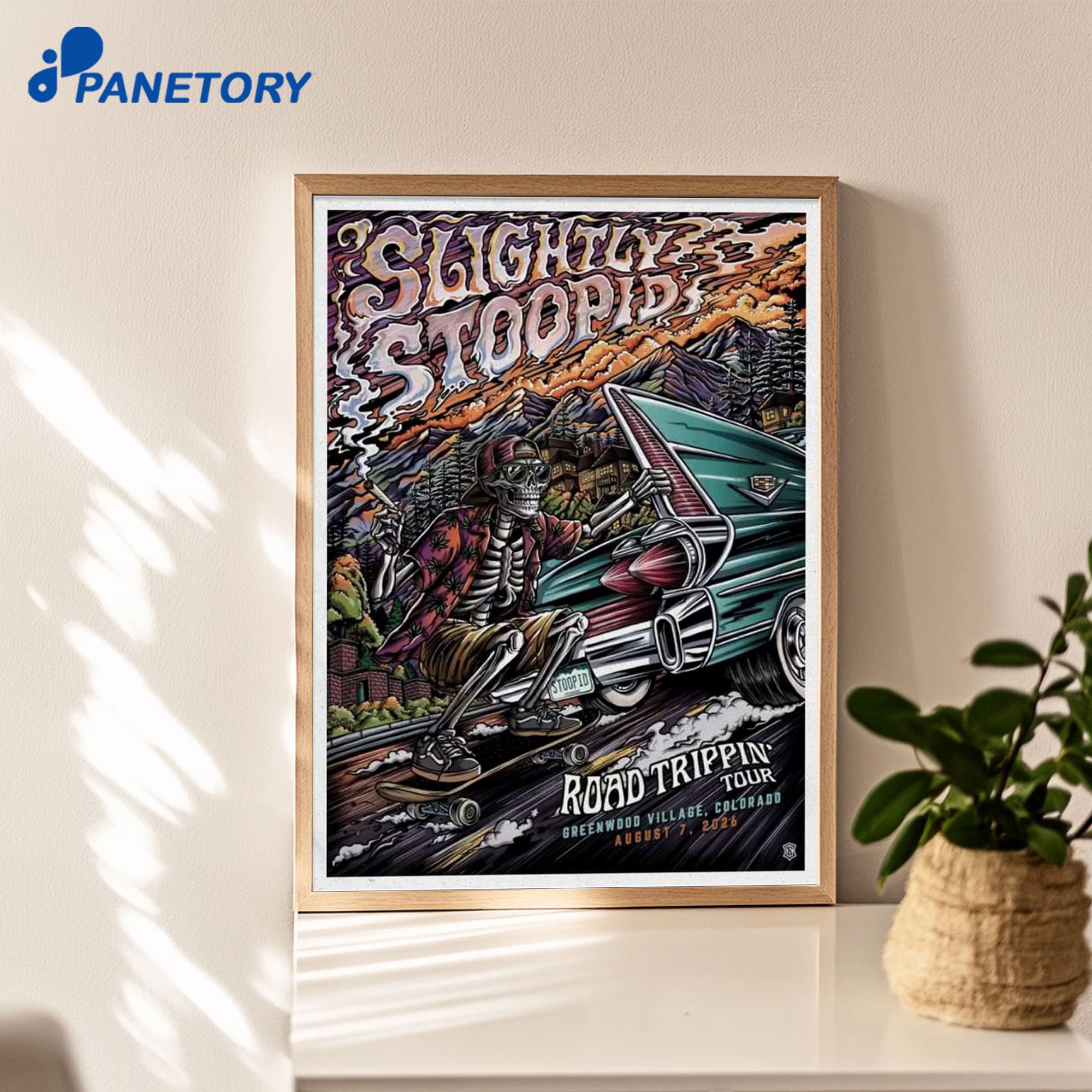 Slightly Stoopid Greenwood Village Aug 7 2026 Poster Slightly Stoopid Greenwood Village Aug 7 2026 Poster