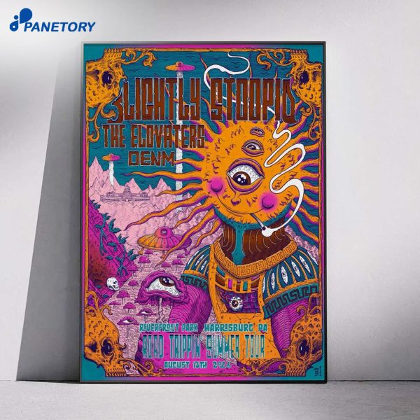 Slightly Stoopid Harrisburg PA Tour Aug 13 2026 Poster