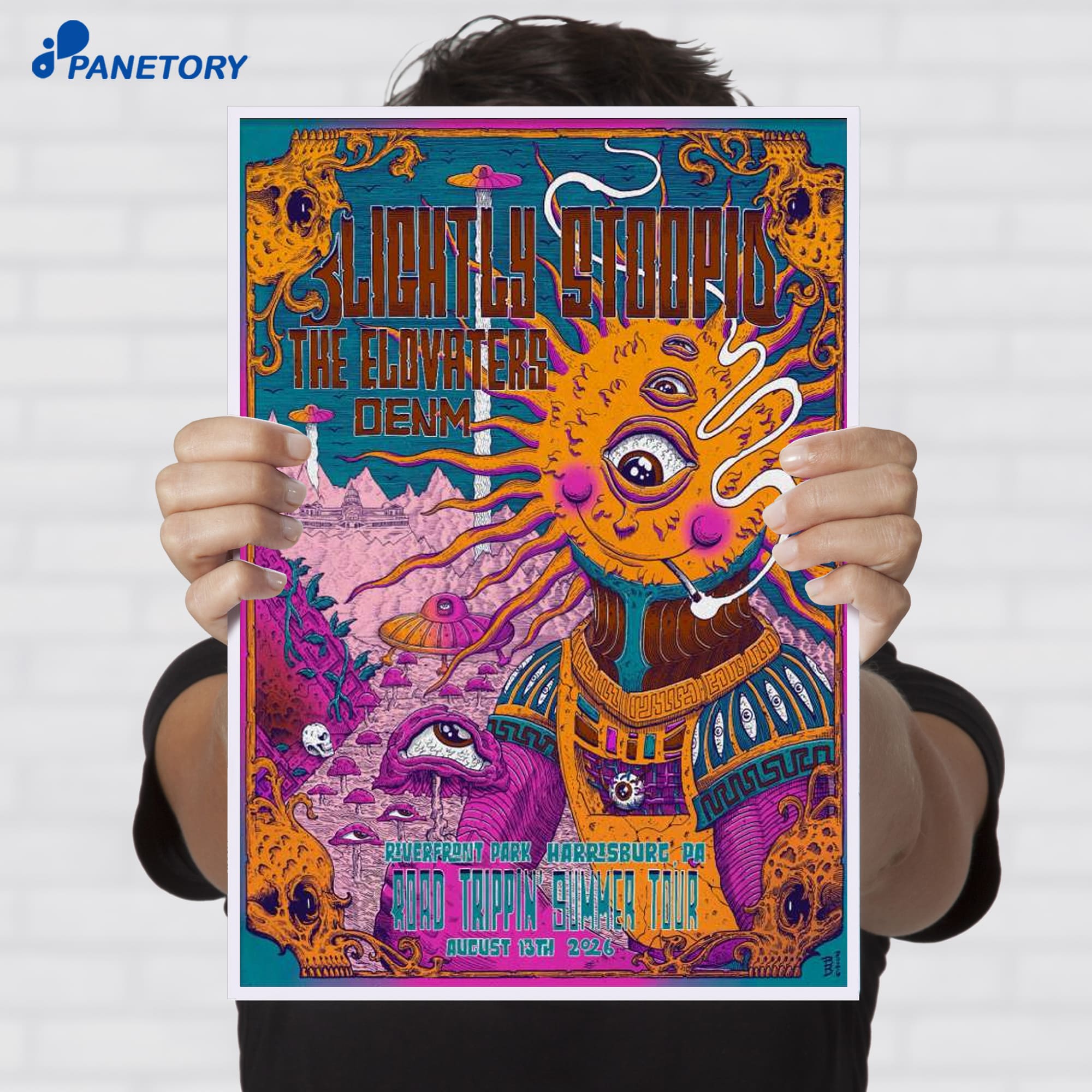 Slightly Stoopid Harrisburg Pa Tour Aug 13 2026 Poster Slightly Stoopid Harrisburg Pa Tour Aug 13 2026 Poster