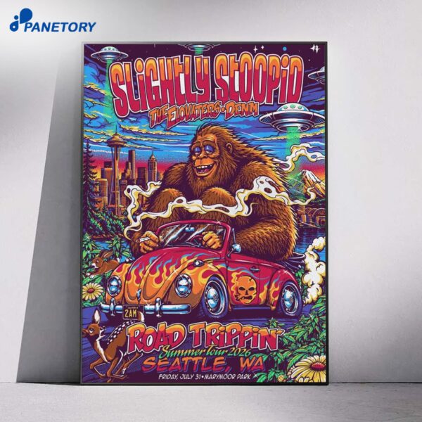 Slightly Stoopid Seattle Wa Tour Jul 31 2026 Poster