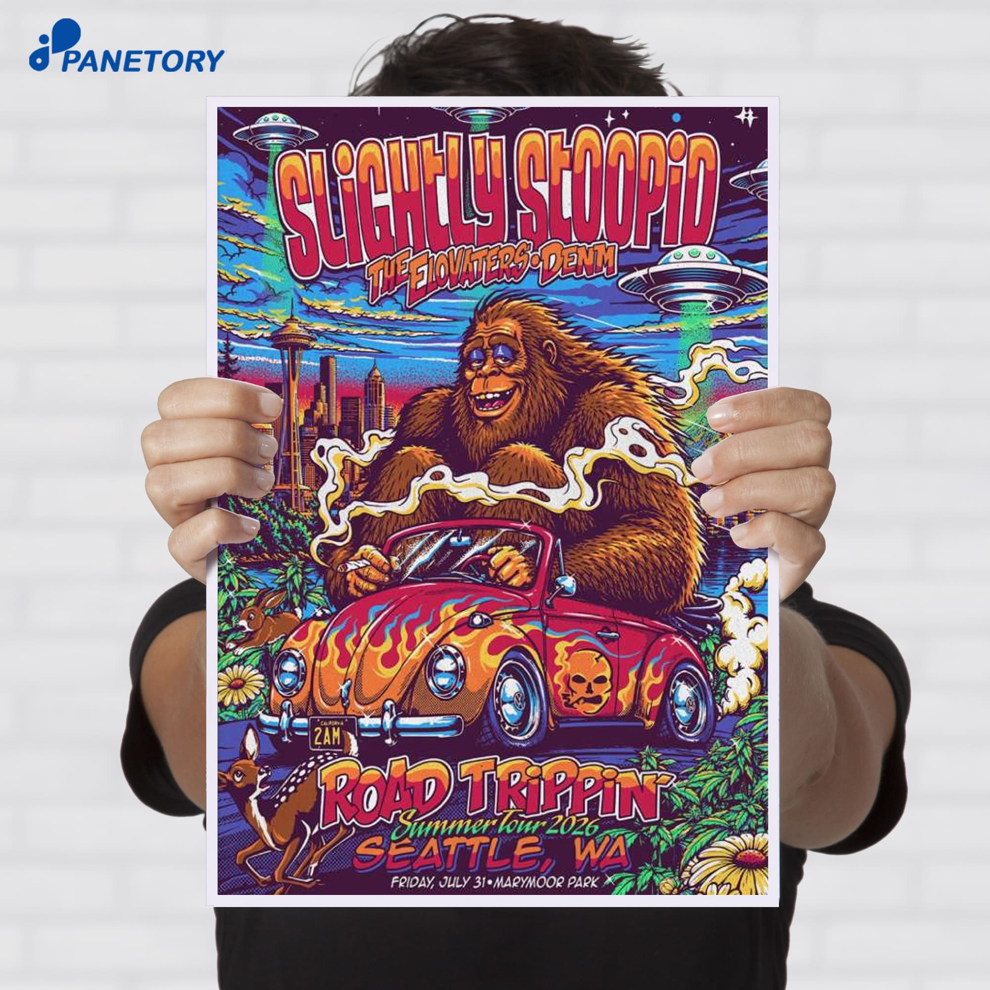 Slightly Stoopid Seattle Wa Tour Jul 31 2026 Poster Slightly Stoopid Seattle Wa Tour Jul 31 2026 Poster