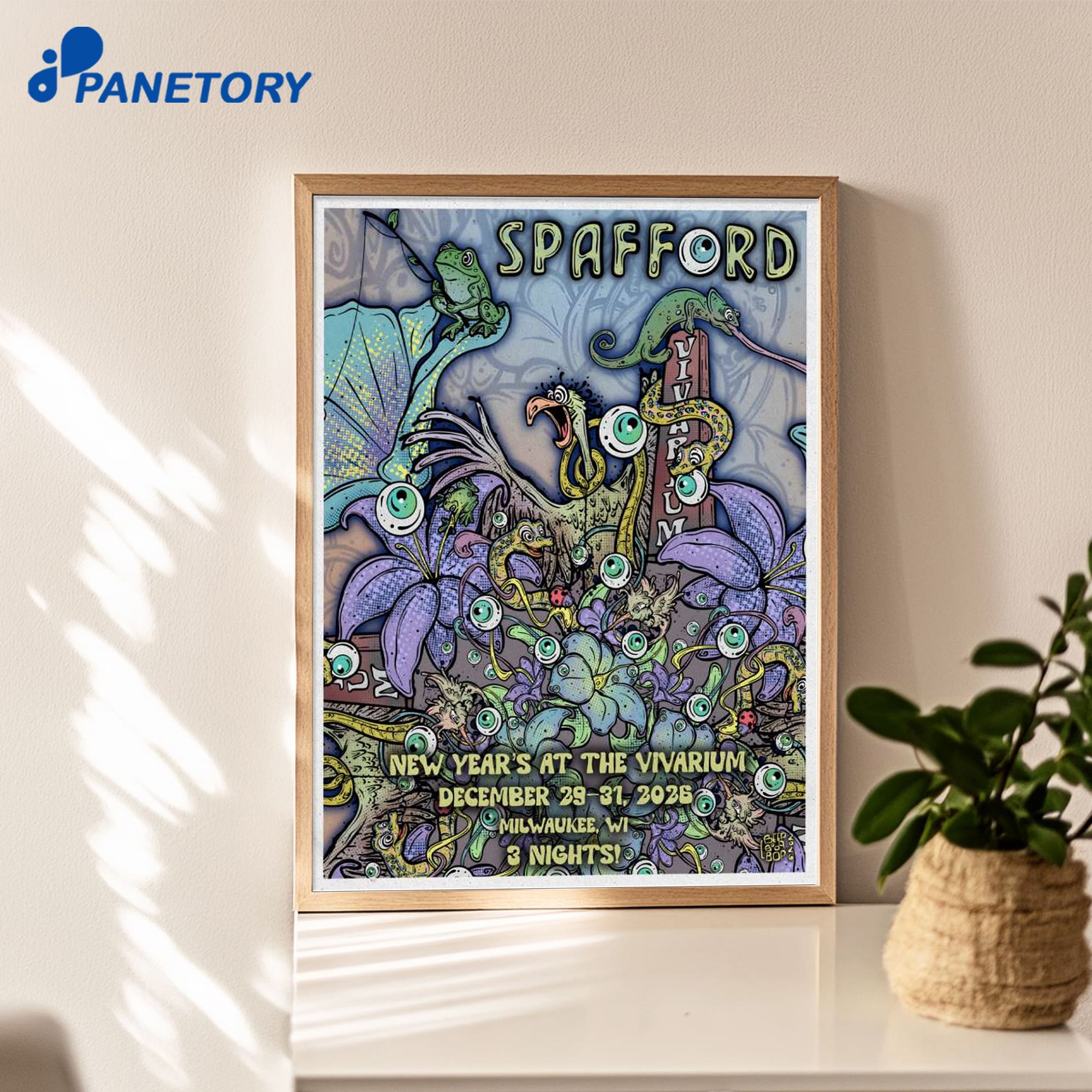Spafford Milwaukee Wi Dec 29-31 2026 Poster Spafford Milwaukee Wi Dec 29-31 2026 Poster