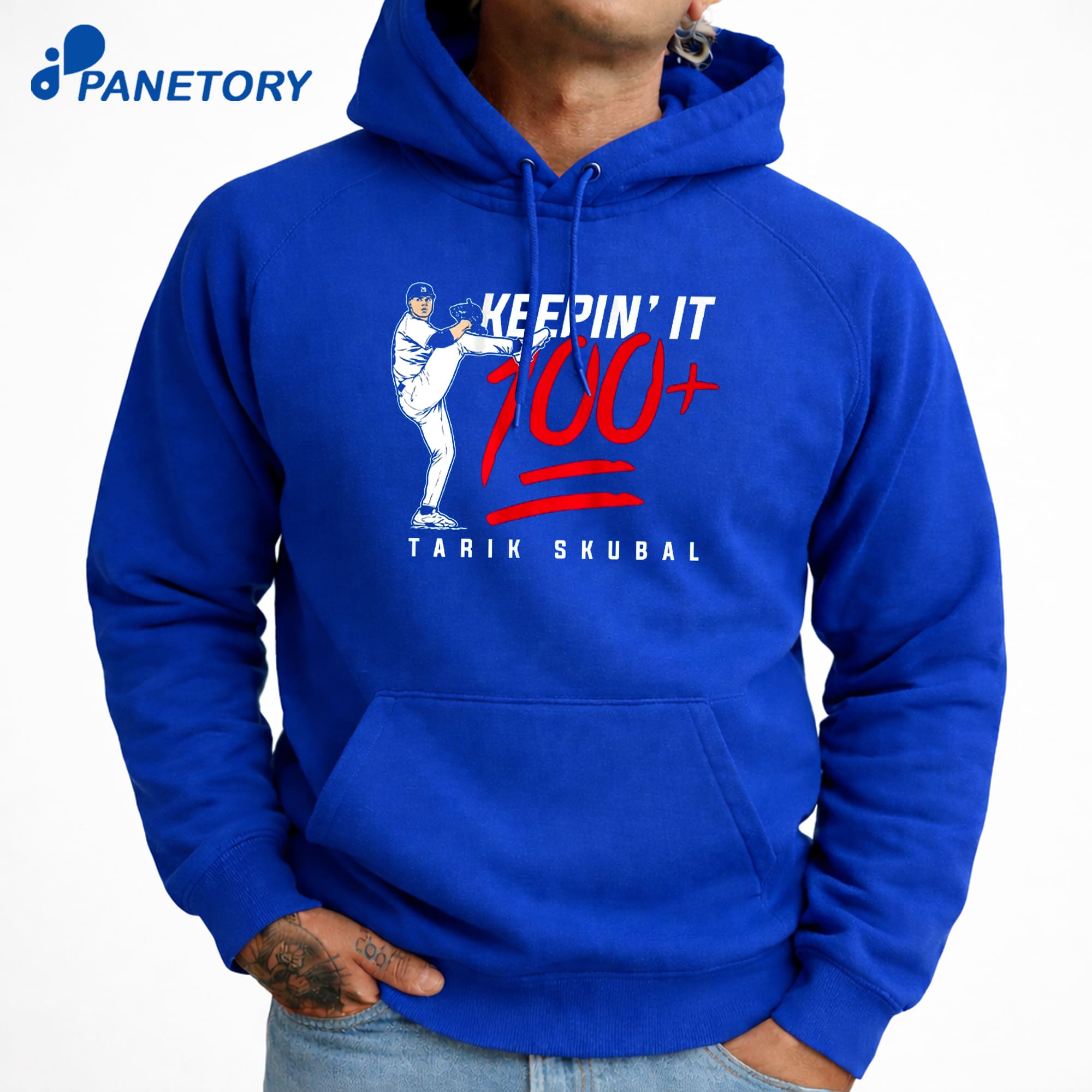 Tarik Skubal Keepin' It 100 Los Angeles T-Shirt 7 Tarik Skubal Keepin' It 100 Los Angeles T-Shirt 3