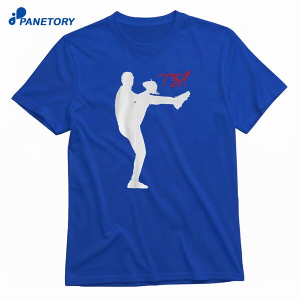 Tarik Skubal Los Angeles Silhouette T-Shirt