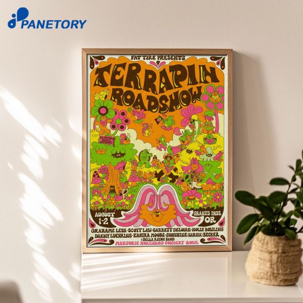 Terrapin Roadshow Grants Pass OR Aug 1-2 2026 Poster