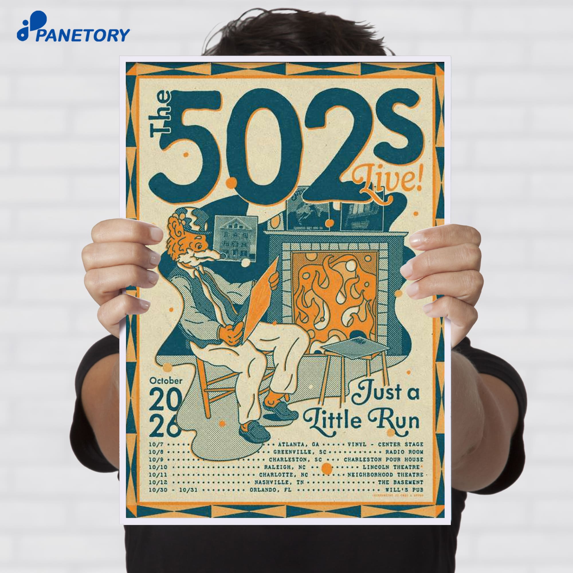 The 502S Just A Little Run Tour 2026 Poster The 502S Just A Little Run Tour 2026 Poster