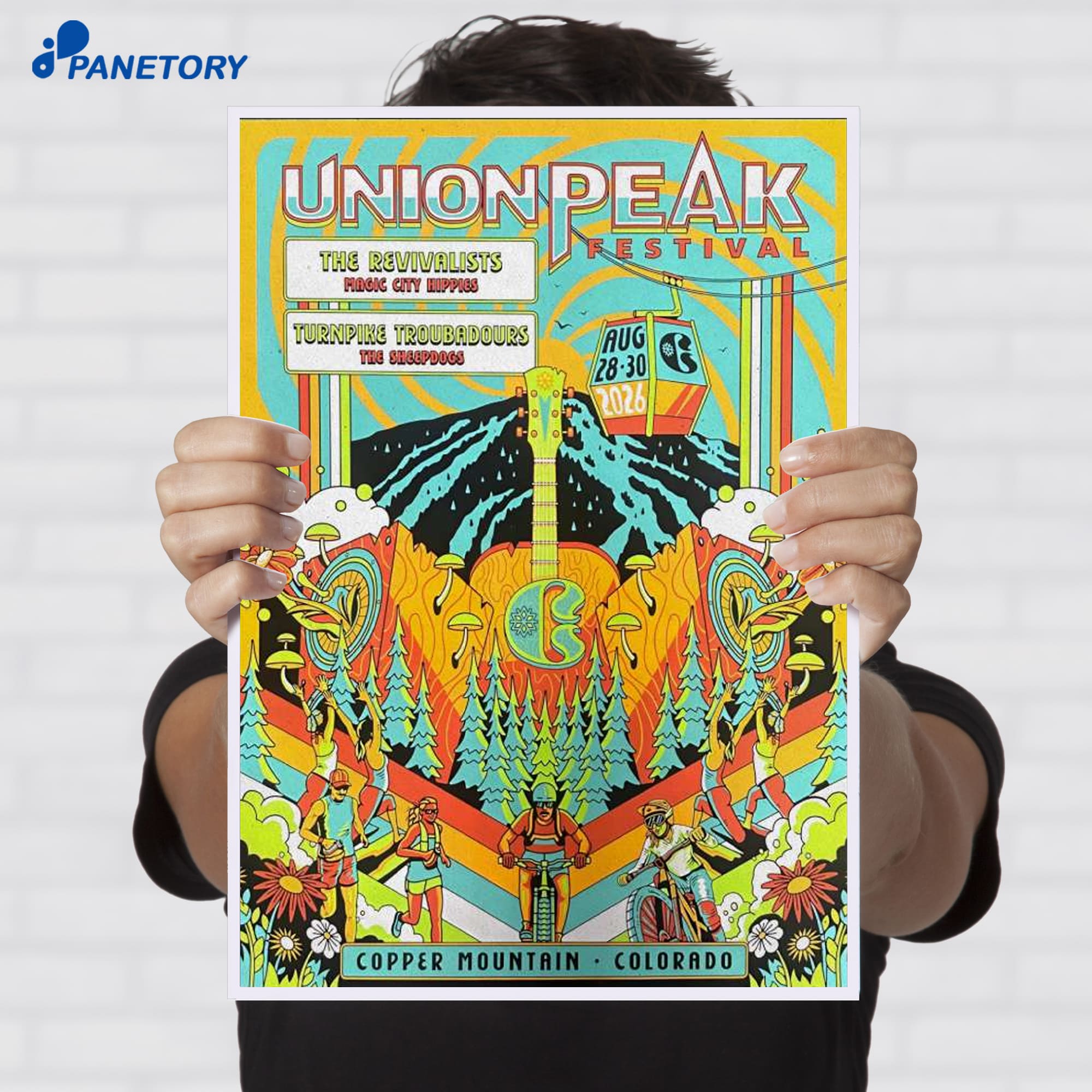 The 6Th Annual Union Peak Festival Copper Mountain Co Aug 28-30 2026 Poster The 6Th Annual Union Peak Festival Copper Mountain Co Aug 28-30 2026 Poster