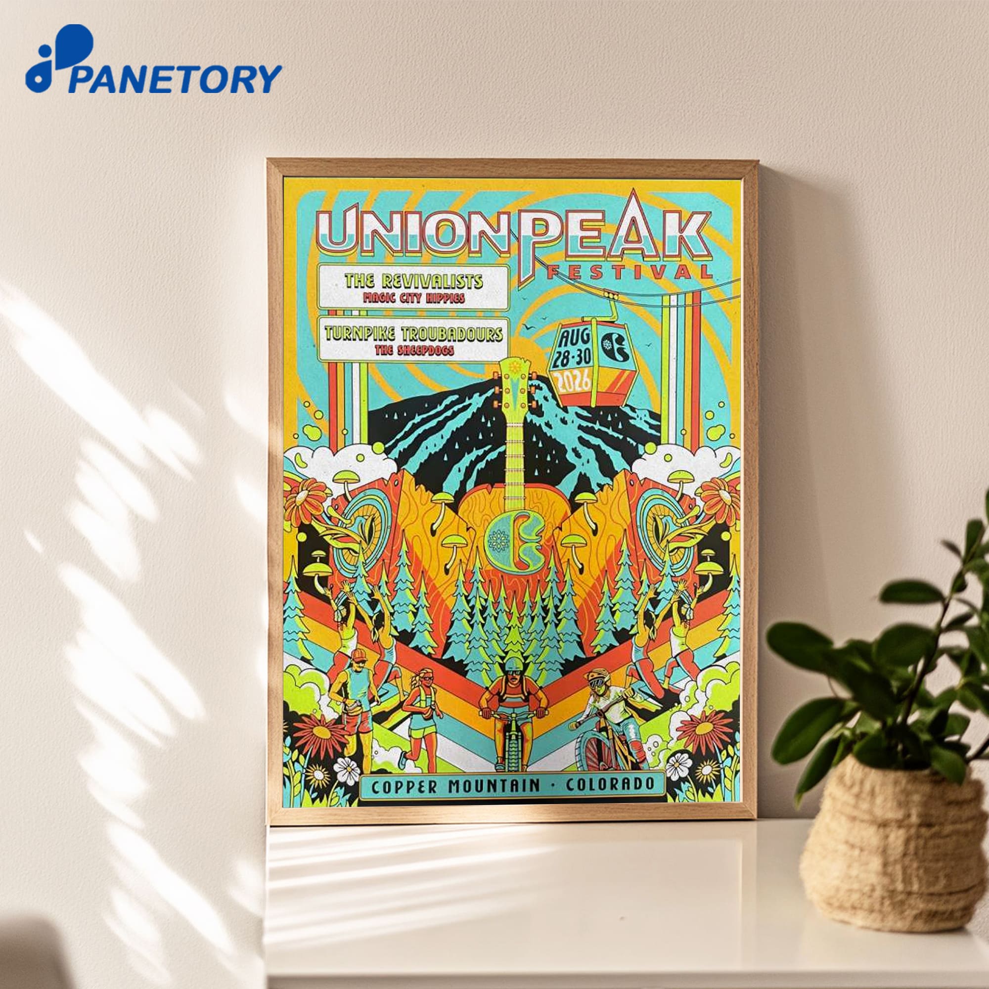 The 6Th Annual Union Peak Festival Copper Mountain Co Aug 28-30 2026 Poster The 6Th Annual Union Peak Festival Copper Mountain Co Aug 28-30 2026 Poster