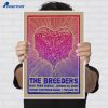 The Breeders Pioneer Courthouse Square Portland Or Aug 18 2026 Poster 2