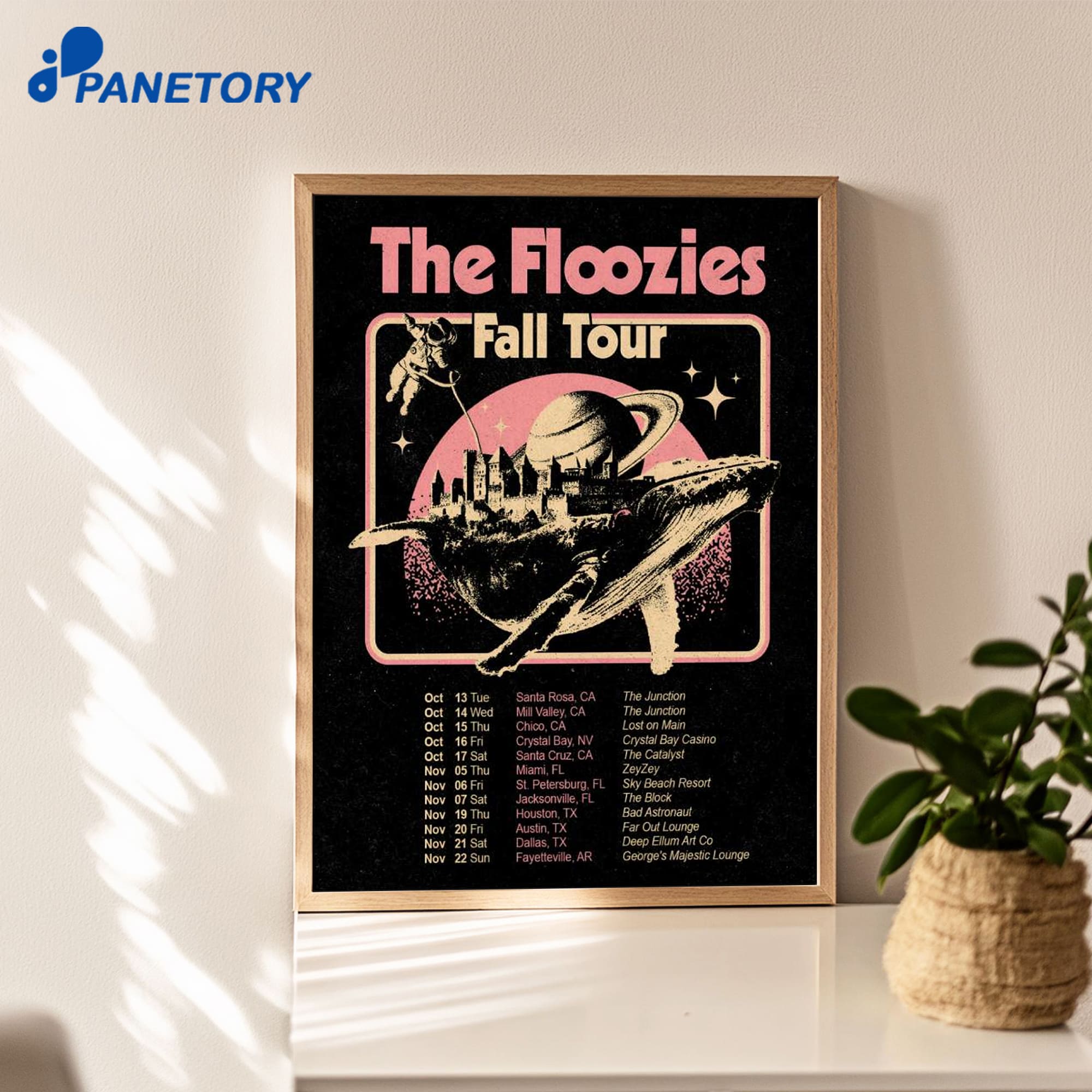 The Floozies Tour Fall 2026 Poster The Floozies Tour Fall 2026 Poster