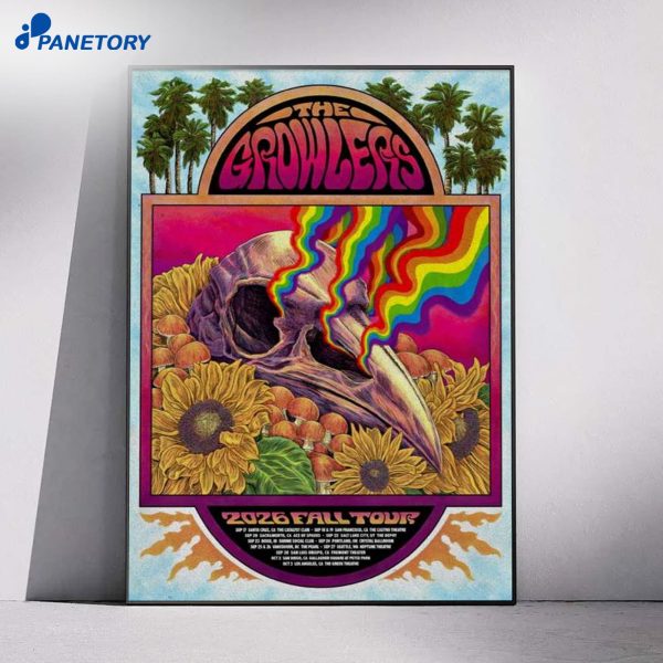 The Growlers Fall Tour 2026 Poster