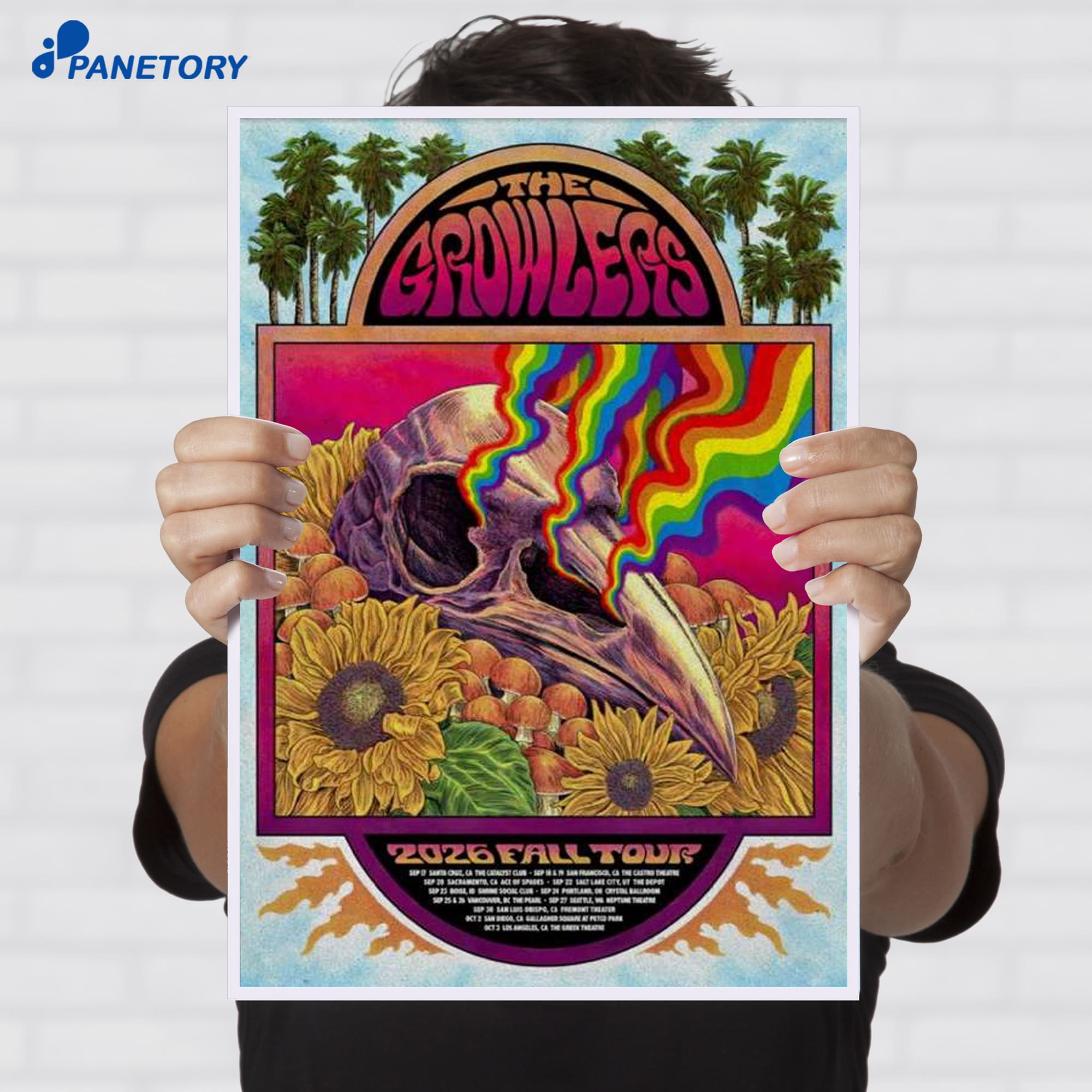 The Growlers Fall Tour 2026 Poster The Growlers Fall Tour 2026 Poster