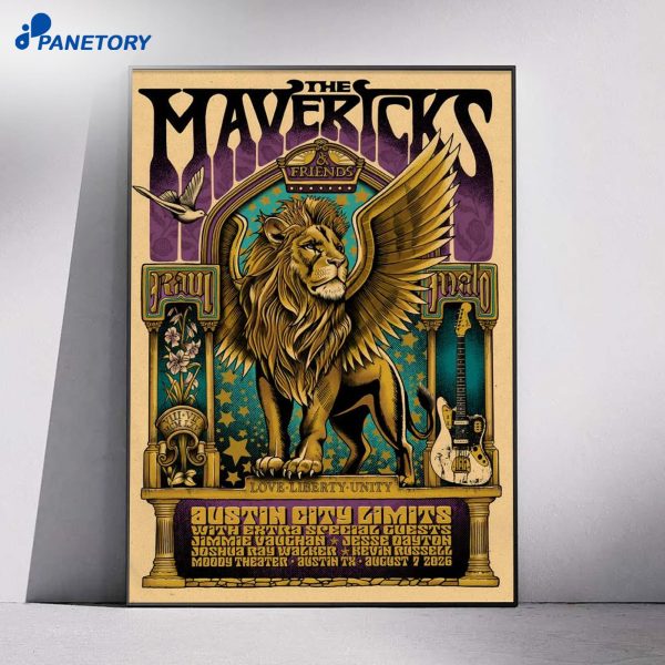 The Mavericks AustinTX Aug 7 2026 Poster
