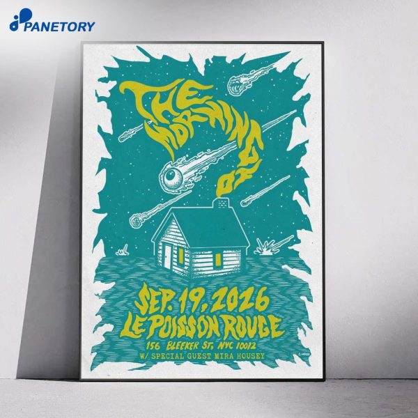 The Morning Of Le Poisson Rouge Manhattan NY Sep 19 2026 Poster