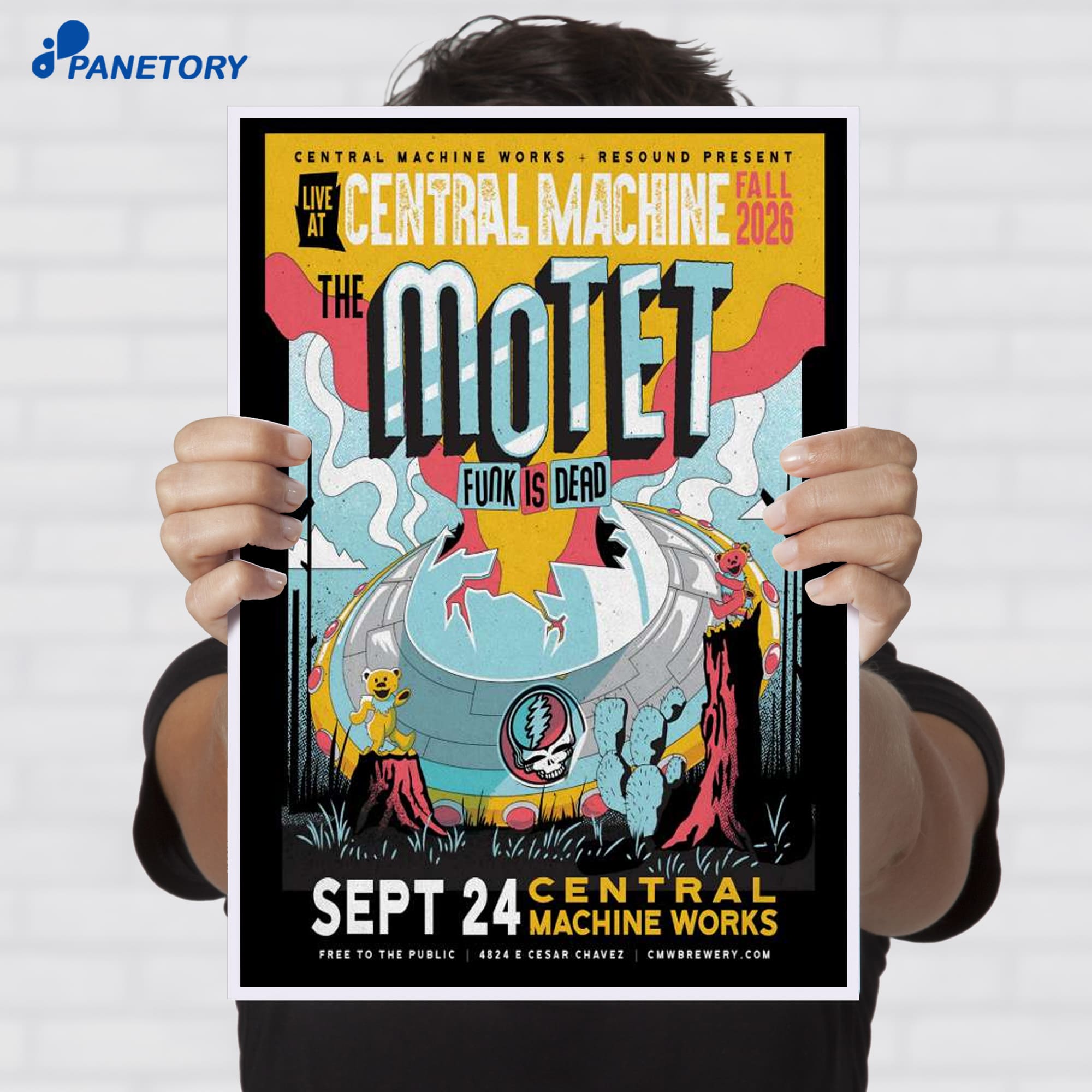 The Motet Austin Tx Tour Sep 24 2026 Poster The Motet Austin Tx Tour Sep 24 2026 Poster
