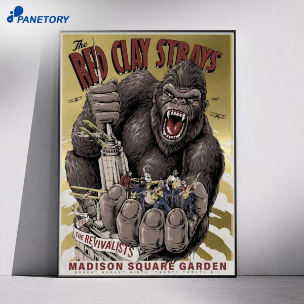 The Red Clay Strays Msg New York Aug 9 2026 Poster