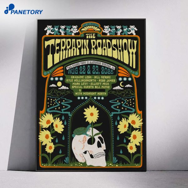 The Terrapin Roadshow Glenwood Springs CO Aug 22-23 2026 Poster