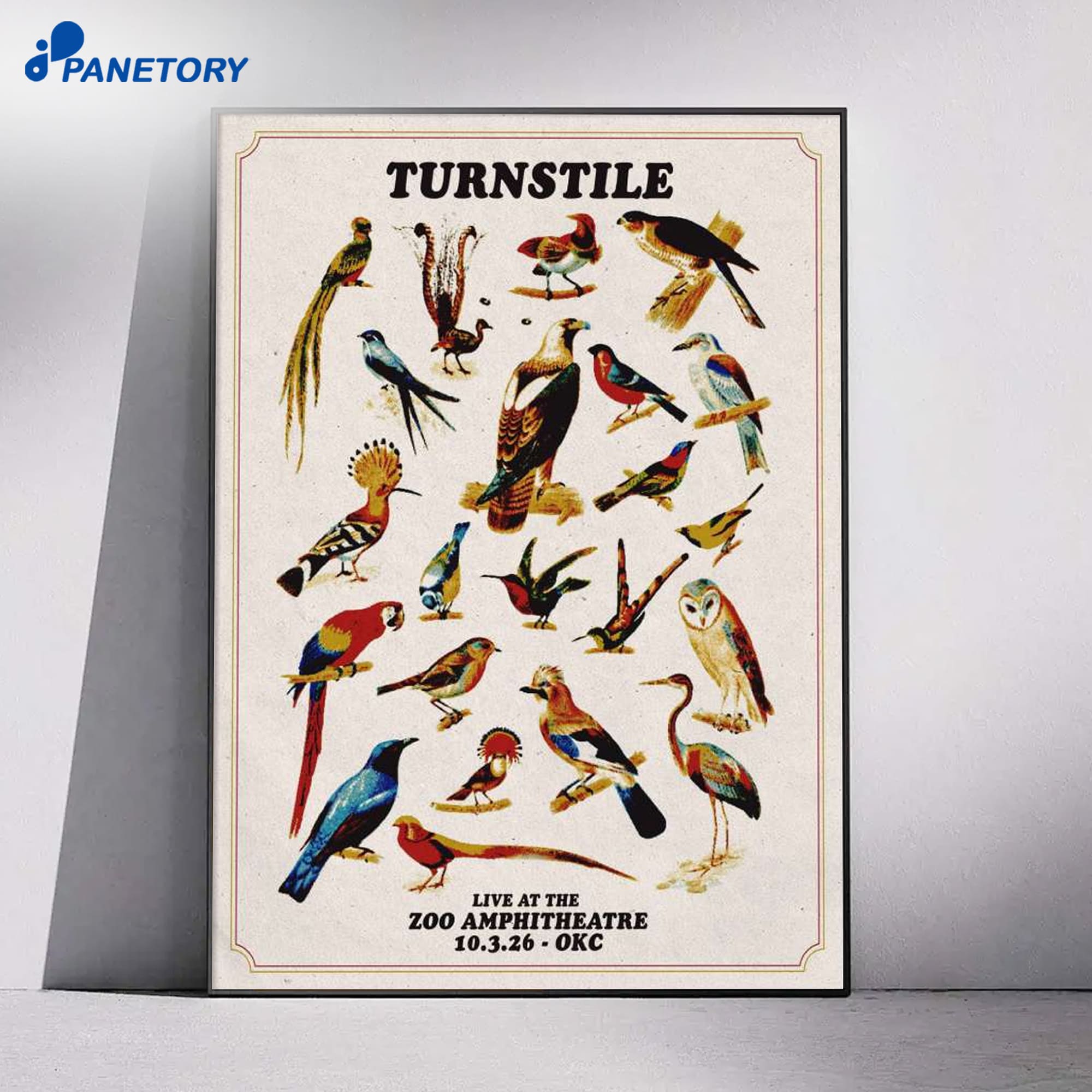 Turnstile The Zoo Amphitheatre Oklahoma City Ok Oct 3 2026 Poster 6 Turnstile The Zoo Amphitheatre Oklahoma City Ok Oct 3 2026 Poster 1