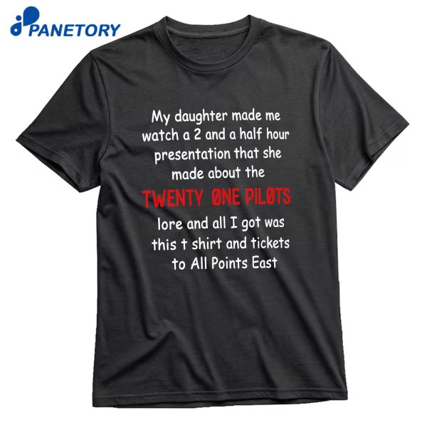 Twenty One Pilots Lore Presentation Parent T-Shirt