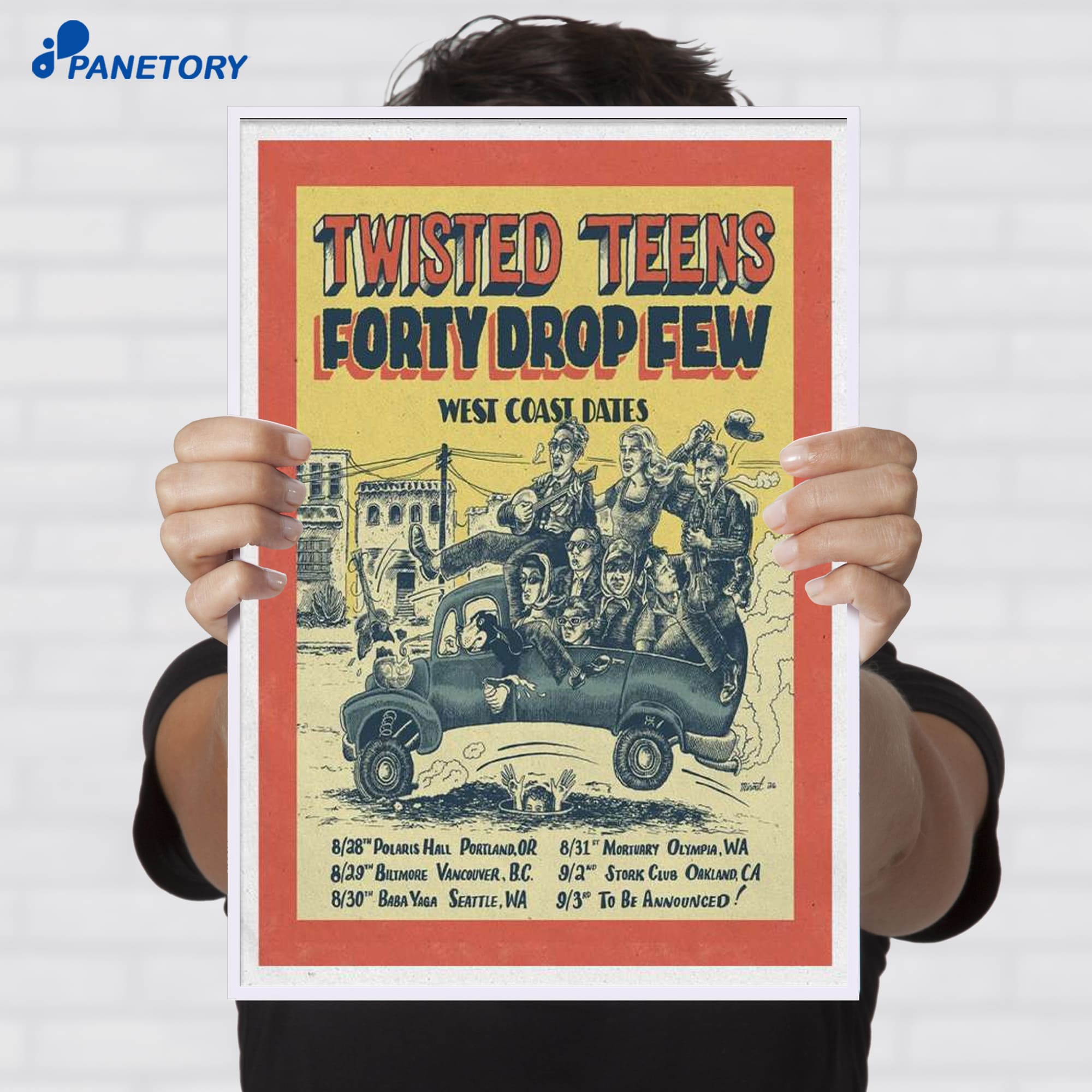 Twisted Teens Seattle Tour Aug 30 2026 Poster Twisted Teens Seattle Tour Aug 30 2026 Poster