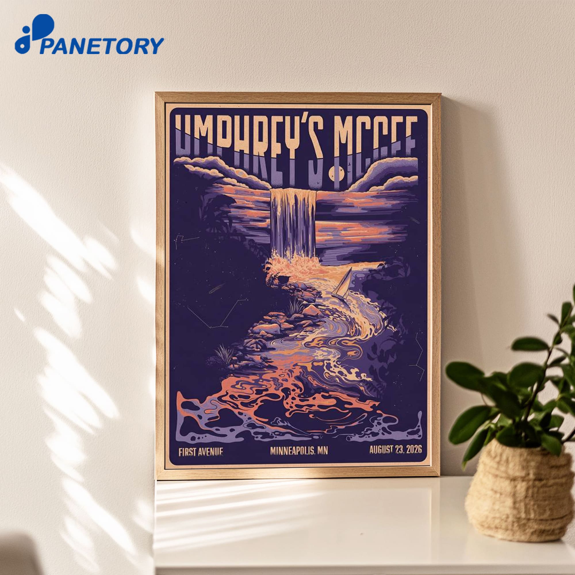 Umphrey'S Mcgee Minneapolis Mn Aug 23 2026 Poster Umphrey'S Mcgee Minneapolis Mn Aug 23 2026 Poster