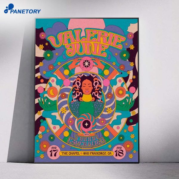 Valerie June San Francisco CA Aug 17-18 2026 Poster