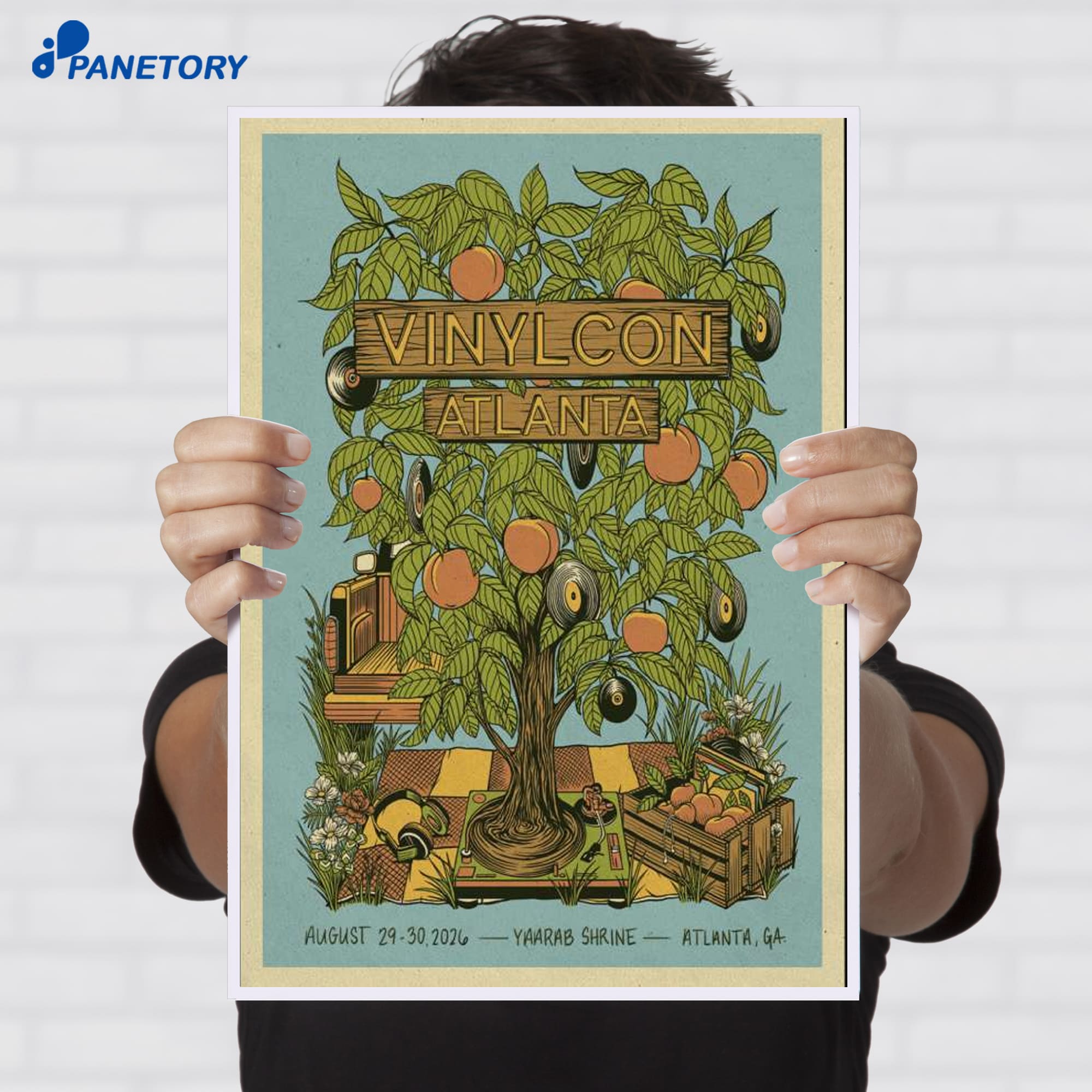 Vinylcon Atlanta Georgia Exclusive Aug 29 2026 Poster Vinylcon Atlanta Georgia Exclusive Aug 29 2026 Poster