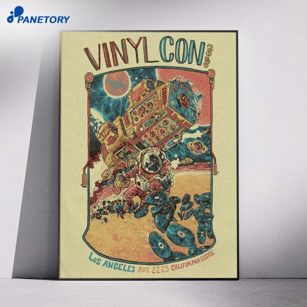 Vinylcon Los Angeles CA Aug 22-23 2026 Poster