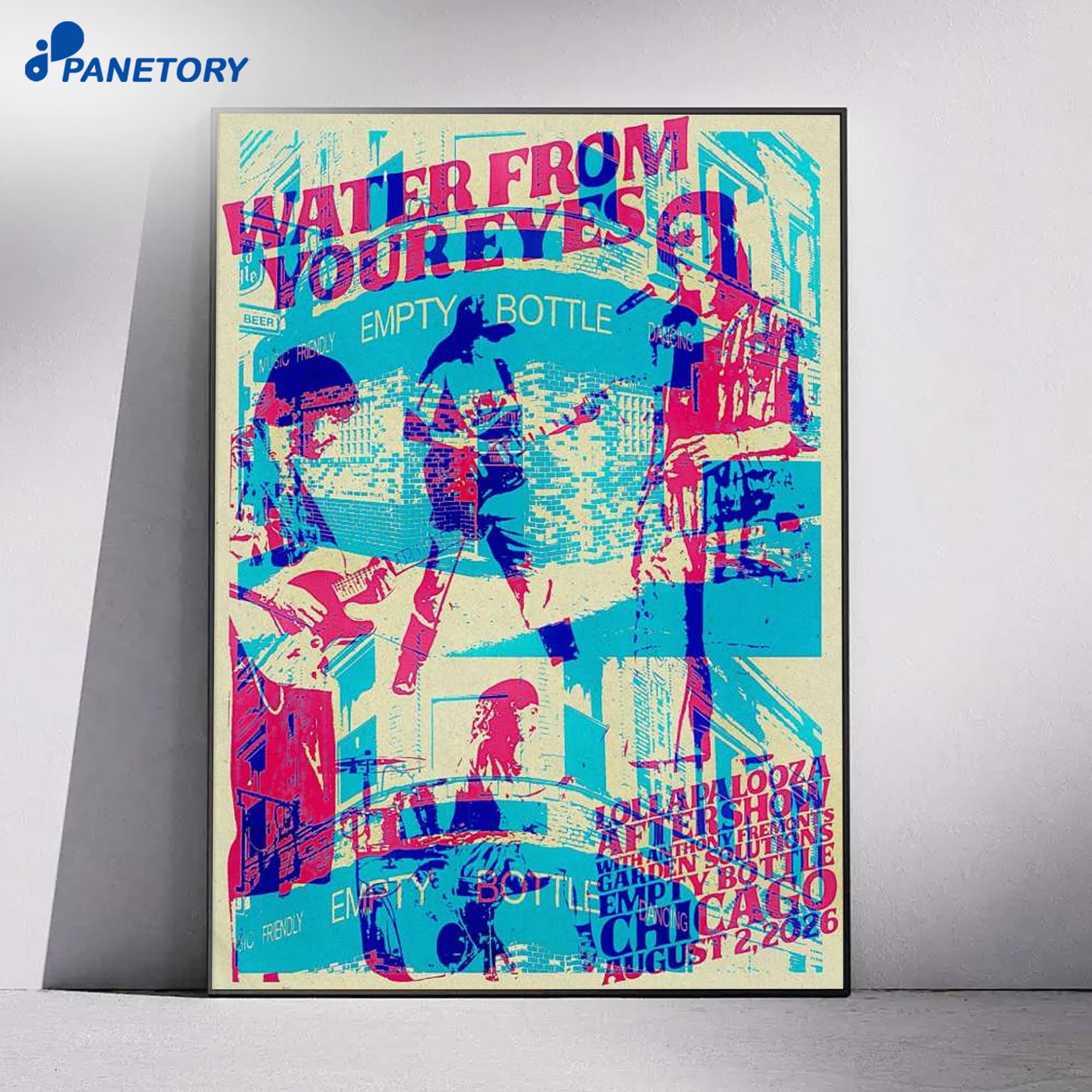 Water From Your Eyes Lollapalooza Aftershow Aug 2 2026 Poster 4 Water From Your Eyes Lollapalooza Aftershow Aug 2 2026 Poster 1