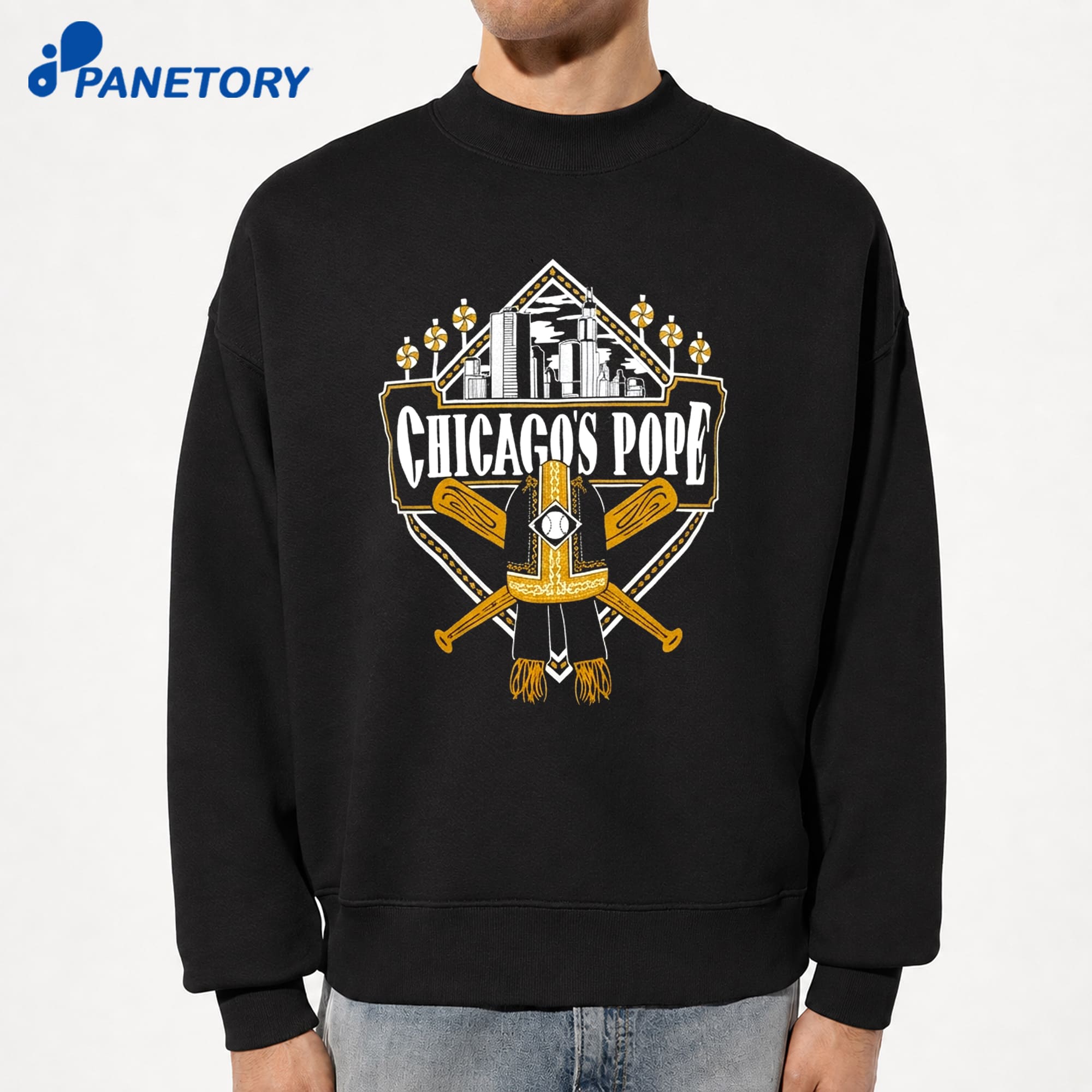 White Sox Chicago’s Pope T-Shirt 6 White Sox Chicago’s Pope T-Shirt 2