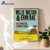 Willie Watson And Erin Rae Mississippi Studios Portland Or Aug 30 2026 Poster 2