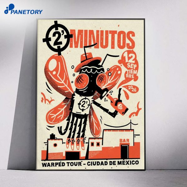 2 Minutos Ciudad De Mexico Sep 12 2026 Poster