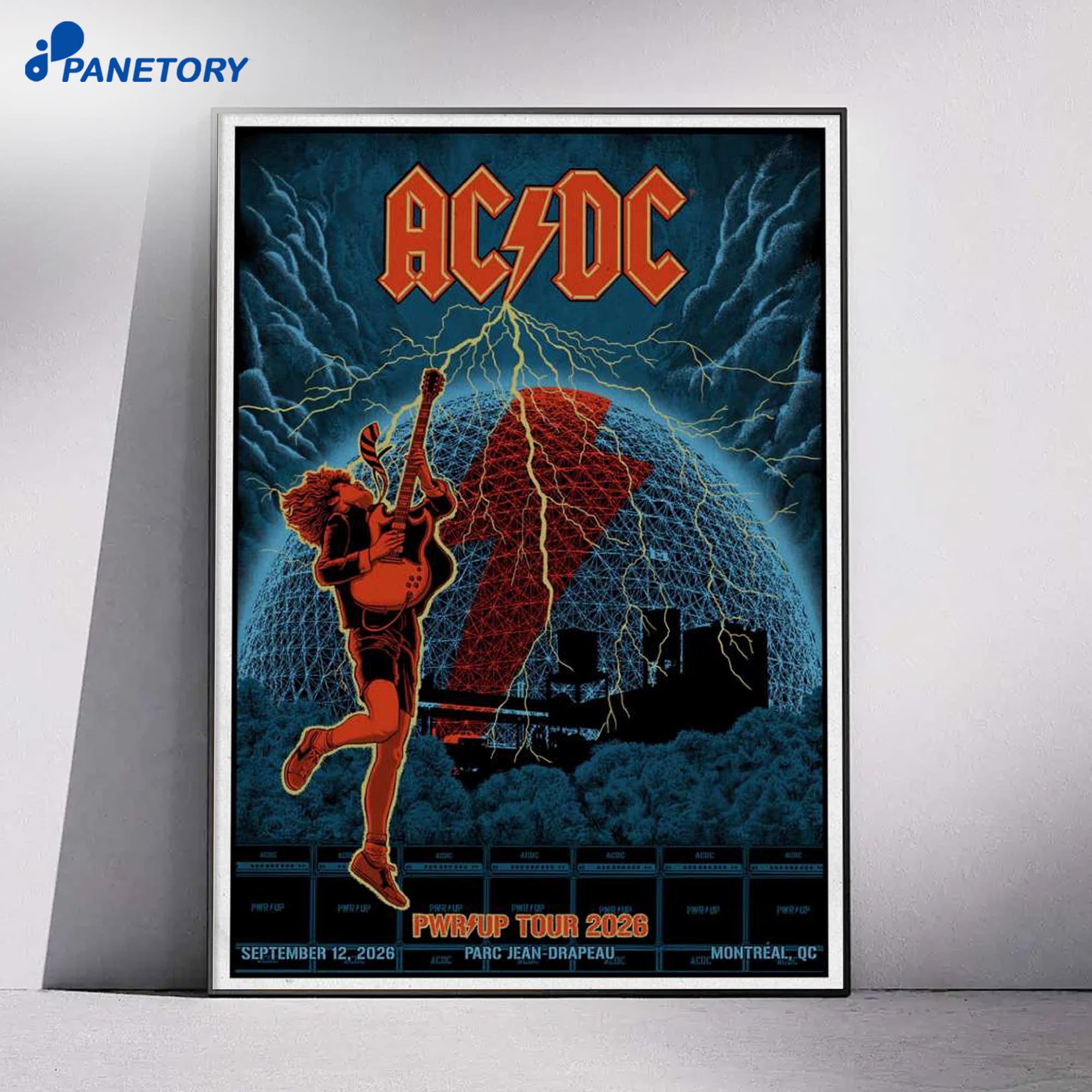 Acdc Parc Jean-Drapeau Montreal Qc Sep 12 2026 Poster 6 Acdc Parc Jean-Drapeau Montreal Qc Sep 12 2026 Poster 1