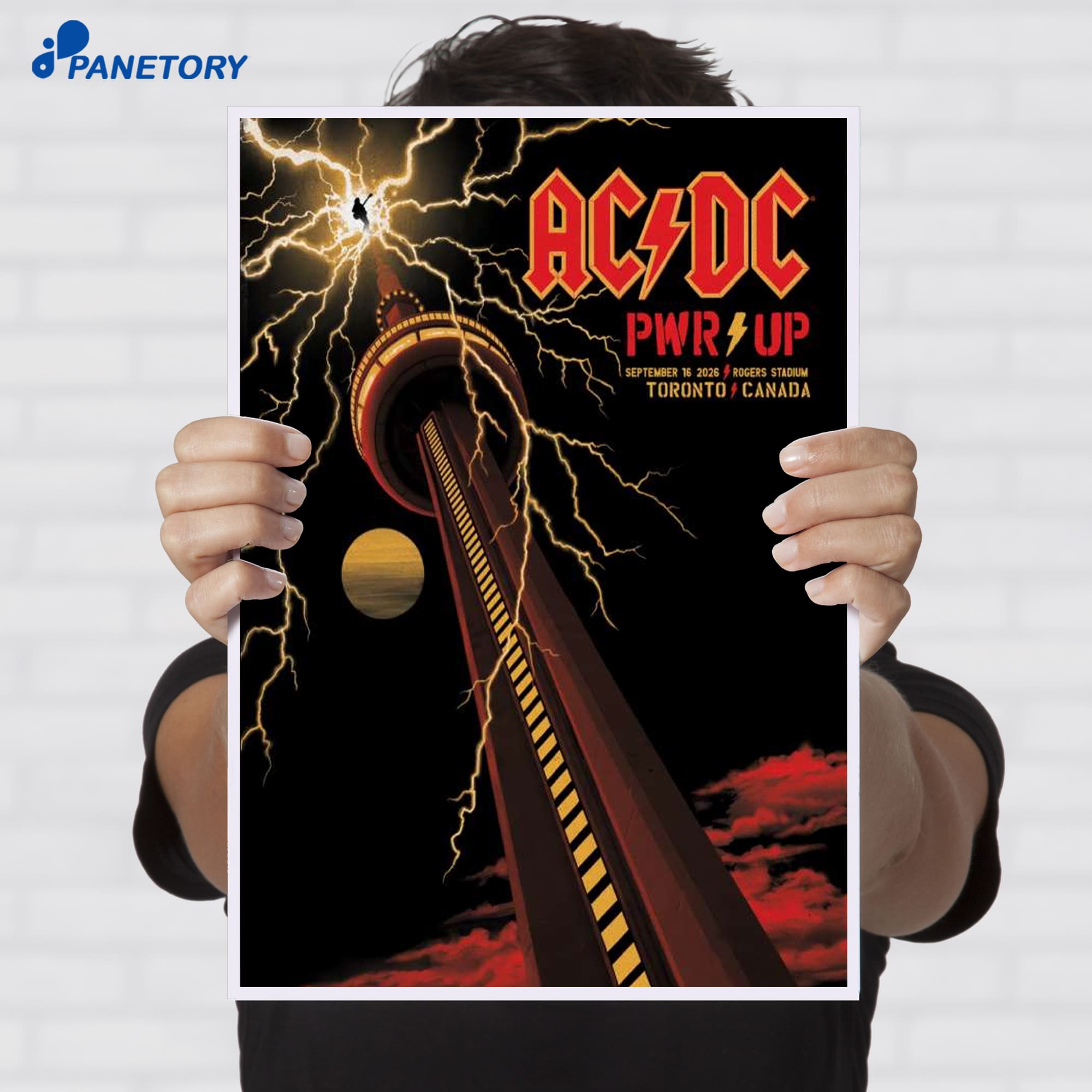 Acdc Toronto On Aug 16 2026 Poster Acdc Toronto On Aug 16 2026 Poster