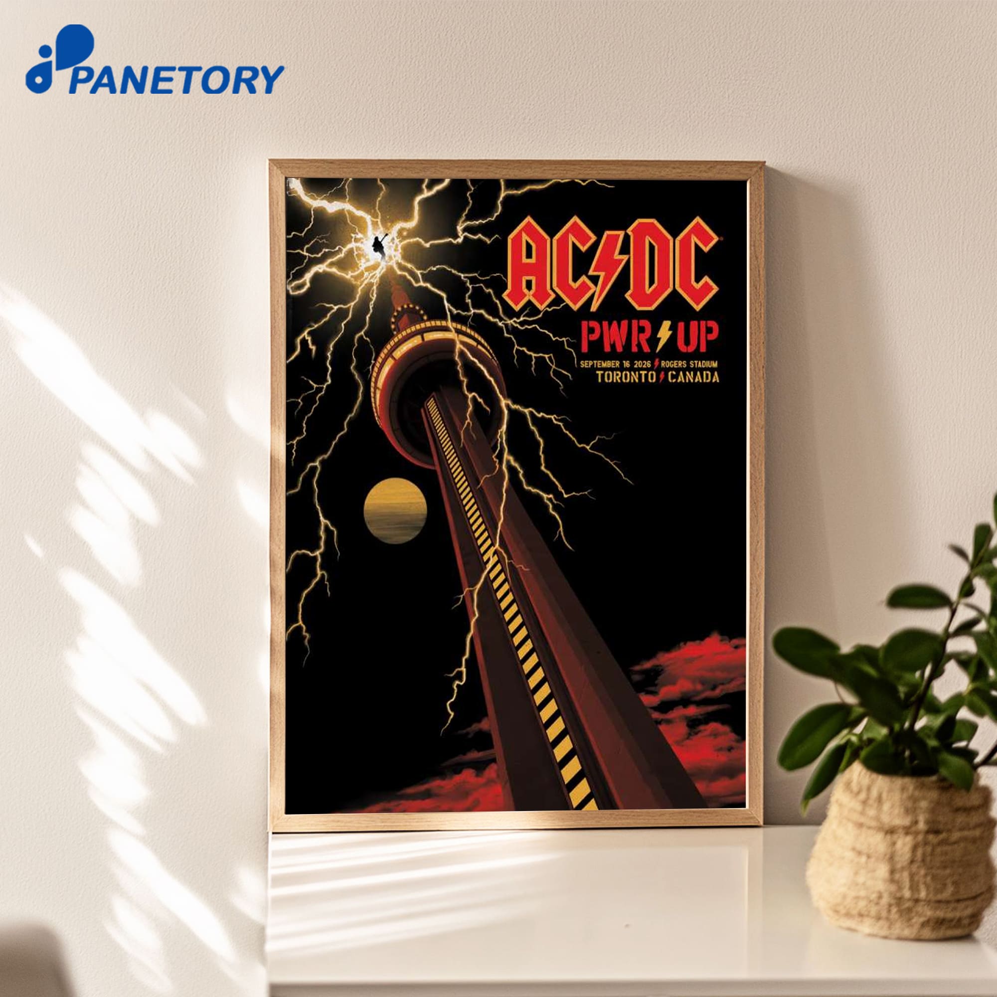 Acdc Toronto On Aug 16 2026 Poster Acdc Toronto On Aug 16 2026 Poster