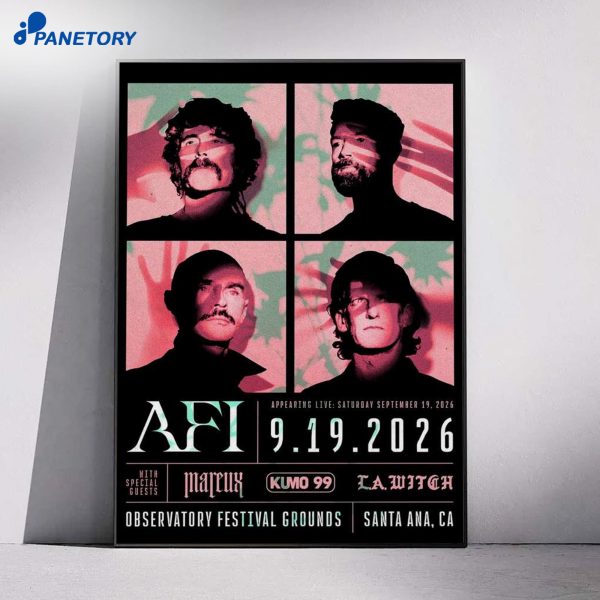 AFI Observatory Festival Grounds Sep 19 2026 Poster