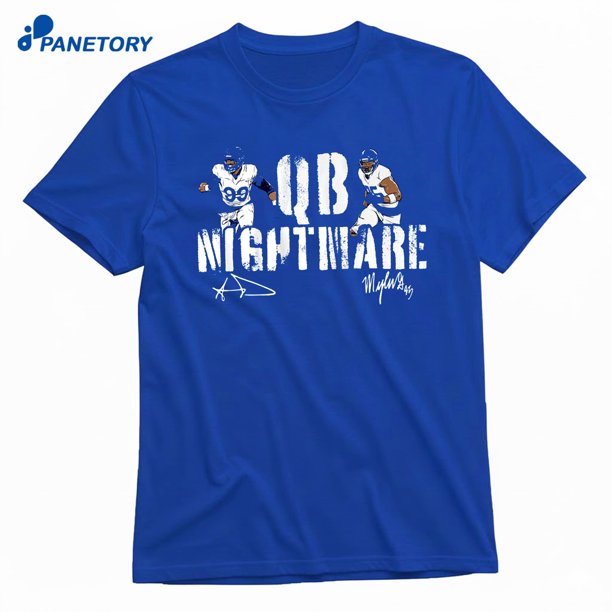 Aaron Donald &Amp; Myles Garrett Qb Nightmare T-Shirt 8 Aaron Donald & Myles Garrett Qb Nightmare T-Shirt 1