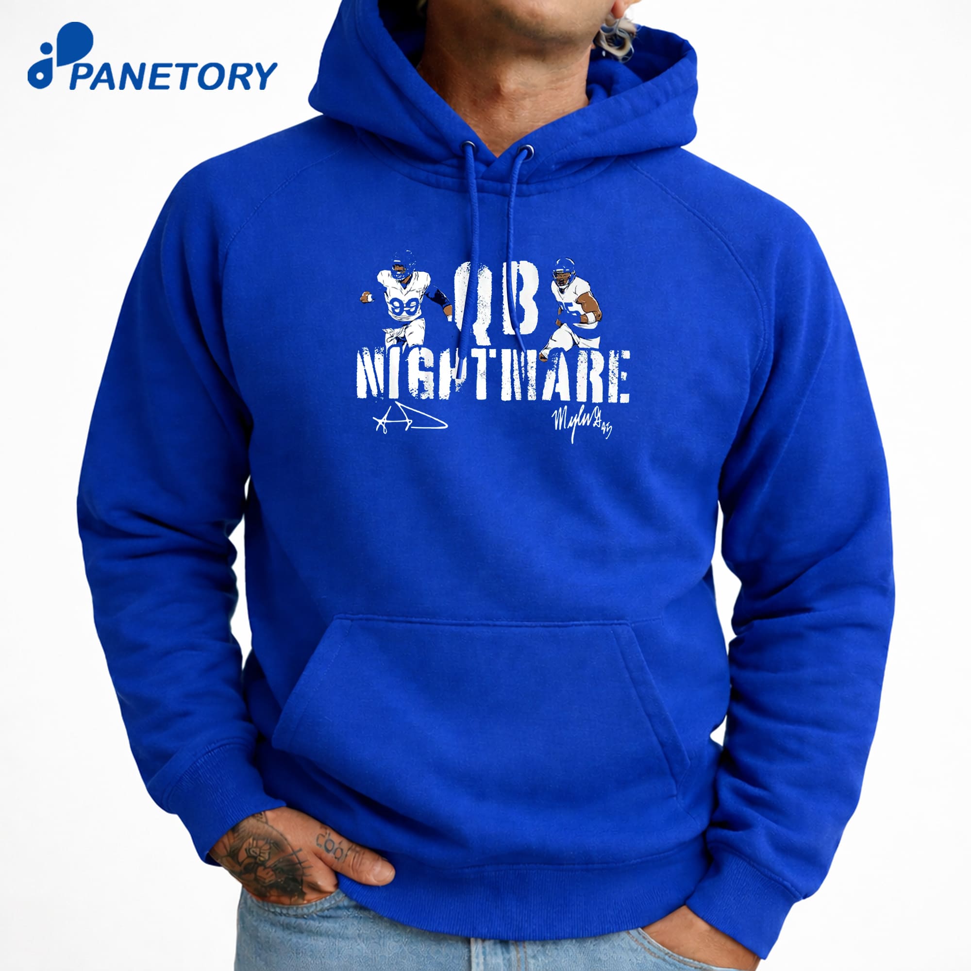 Aaron Donald &Amp; Myles Garrett Qb Nightmare T-Shirt 7 Aaron Donald & Myles Garrett Qb Nightmare T-Shirt 3