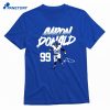 Aaron Donald Name & Number Pose T-shirt 1