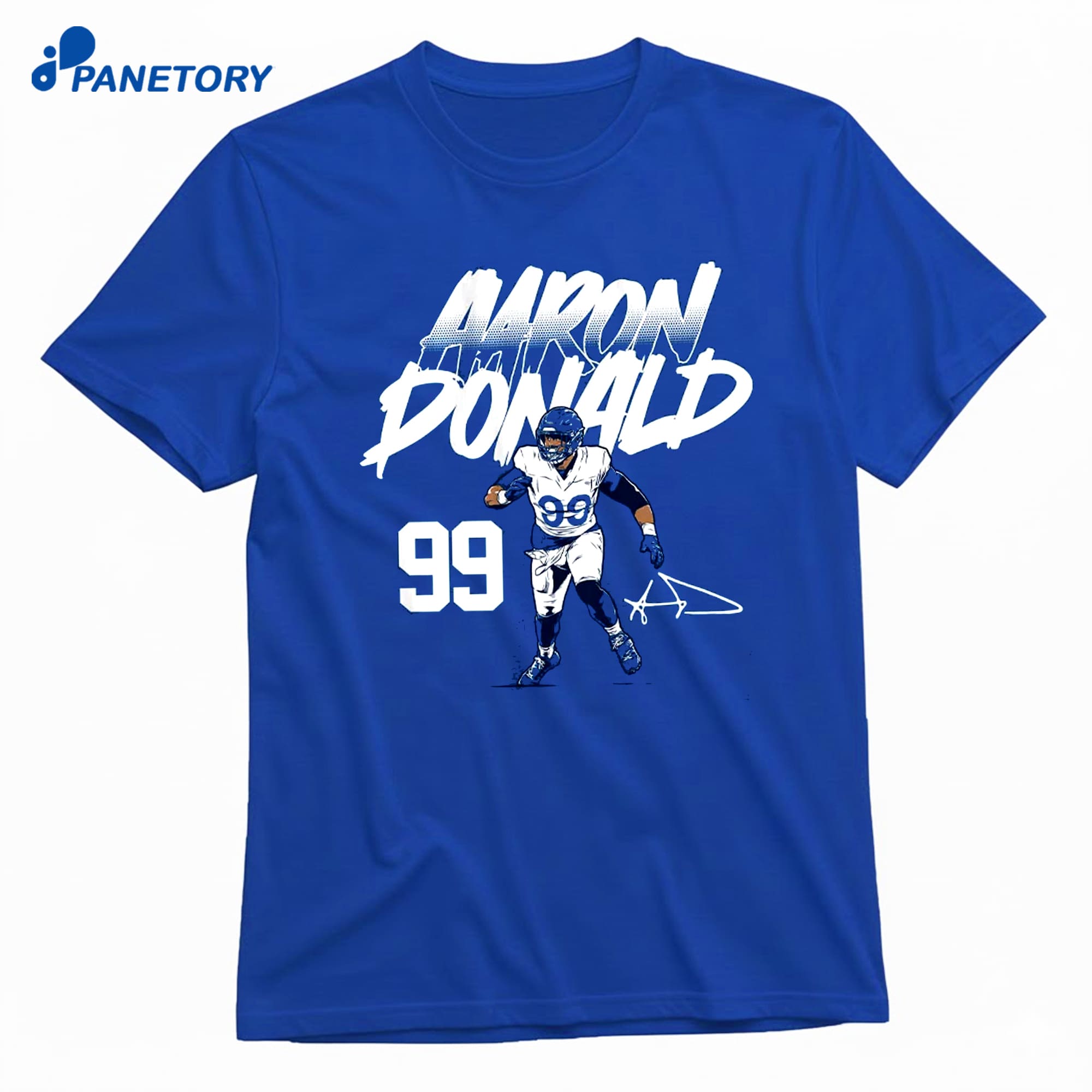 Aaron Donald Name &Amp; Number Pose T-Shirt 8 Aaron Donald Name & Number Pose T-Shirt 1