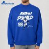 Aaron Donald Name &Amp; Number Pose T-Shirt 4 Aaron Donald Name &Amp; Number Pose T-Shirt 2
