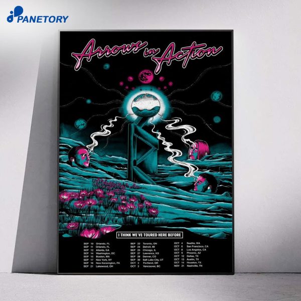 Arrows Action I Think We've Toured Here Before Shows 2026 Poster