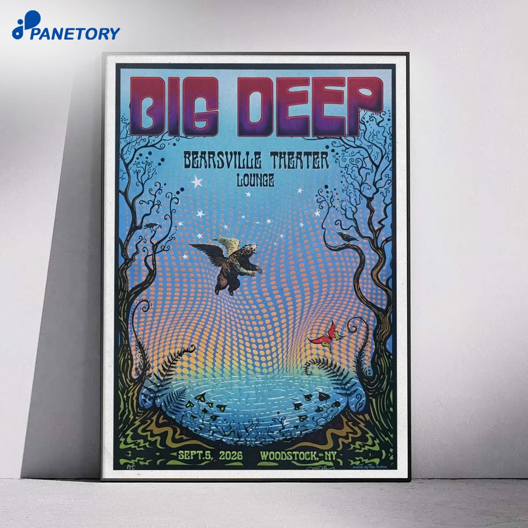 Big Deep Woodstock Bearsville Theater Sep 5 2026 Poster 6 Big Deep Woodstock Bearsville Theater Sep 5 2026 Poster 1