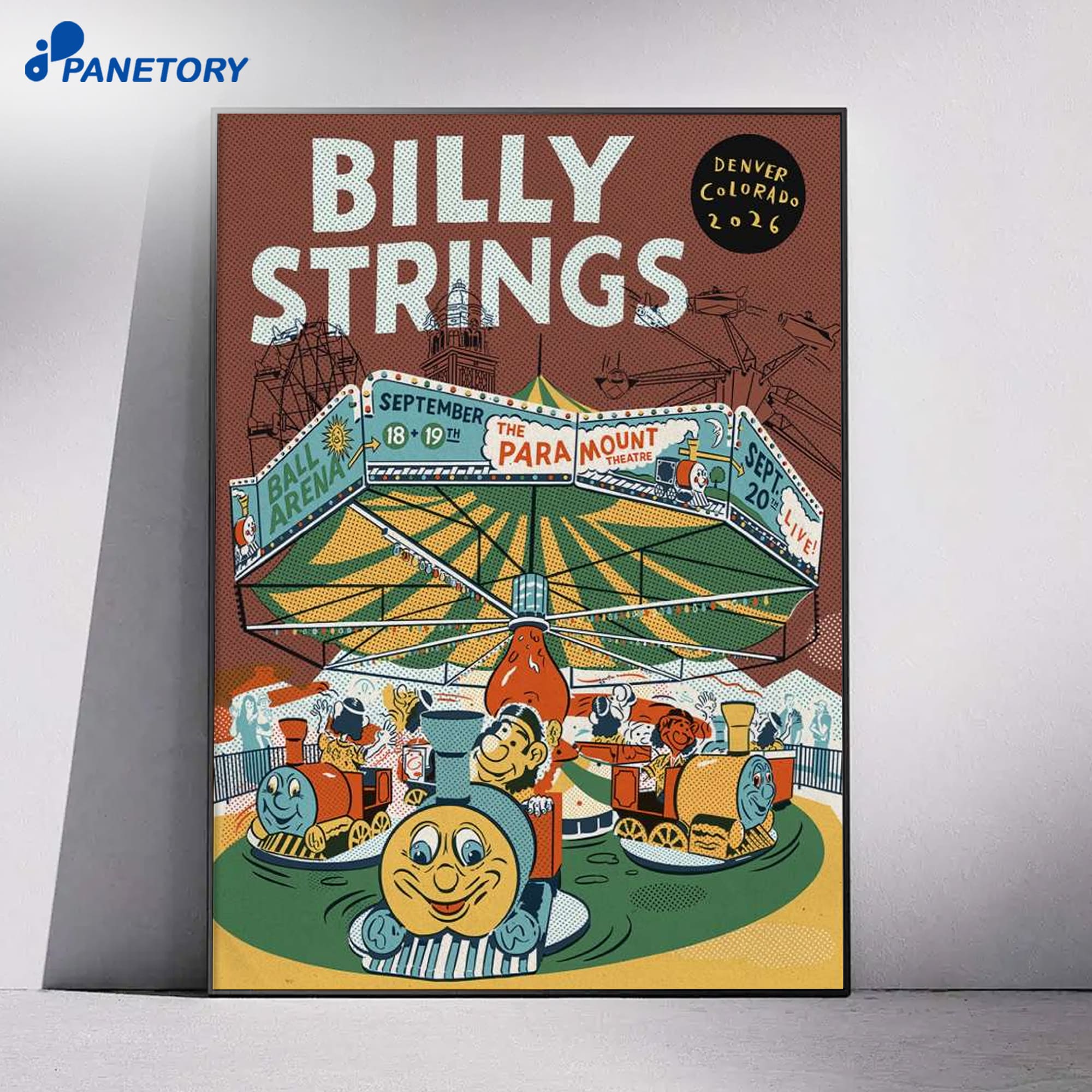 Billy Strings Denver Colorado 2026 Poster 6 Billy Strings Denver Colorado 2026 Poster 1