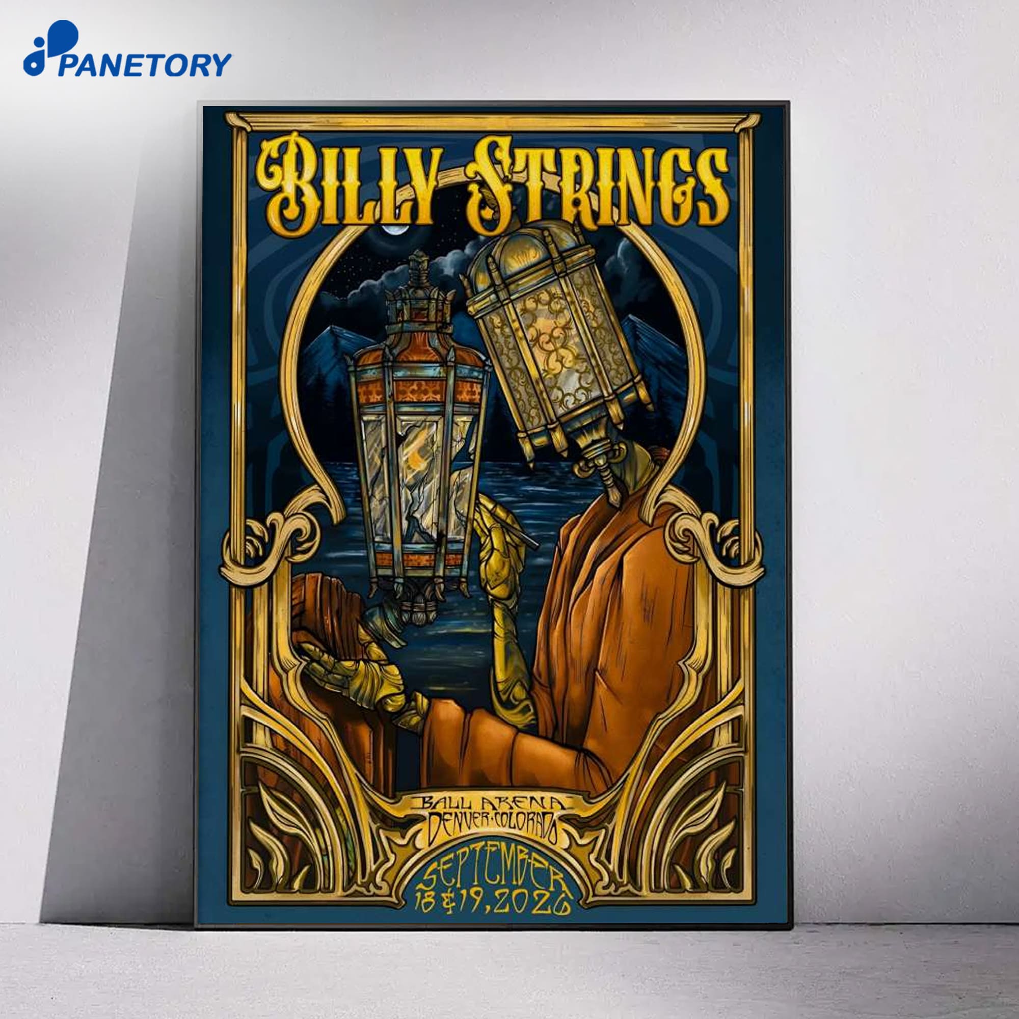 Billy Strings Denver Colorado Aug 18-19 2026 Poster 6 Billy Strings Denver Colorado Aug 18-19 2026 Poster 1