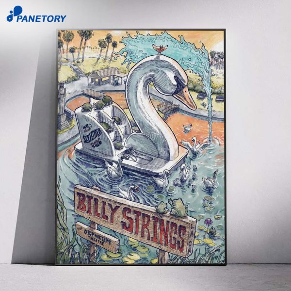 Billy Strings Los Angeles CA Sep 25 2026 Poster
