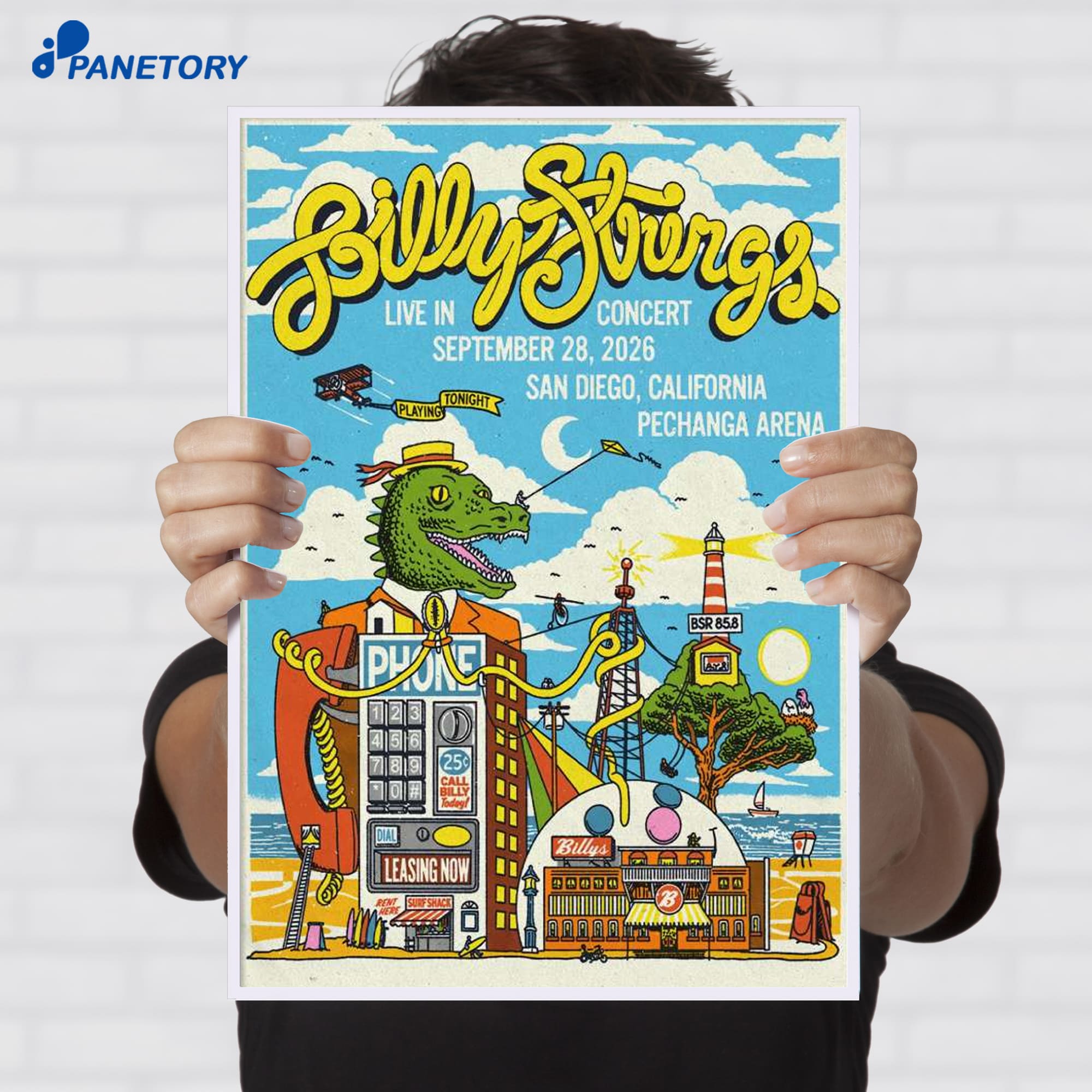 Billy Strings Pechanga Arena San Diego San Diego Ca Sep 28 2026 Poster Billy Strings Pechanga Arena San Diego San Diego Ca Sep 28 2026 Poster