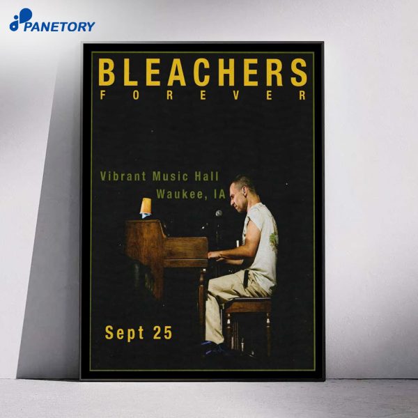 Bleachers Vibrant Music Hall Waukee IA Sep 25 2026 Poster
