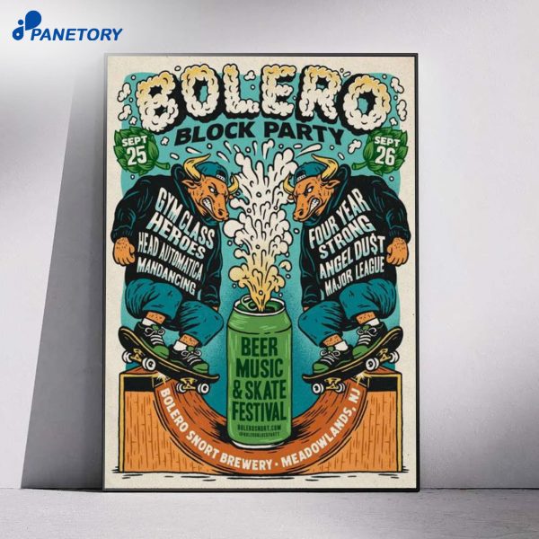 Bolero Block Party Carlstadt New Sep 25 26 2026 Poster