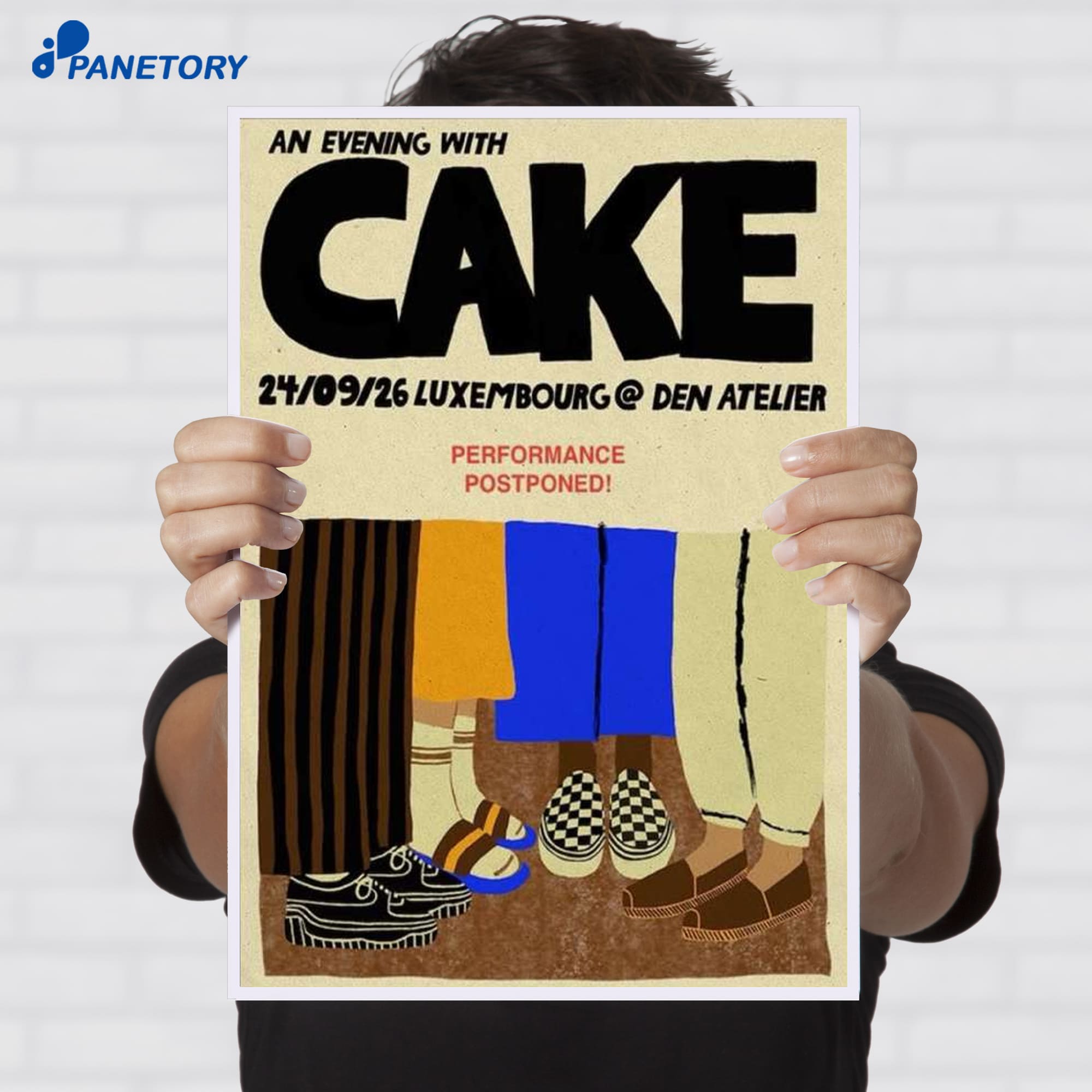 Cake Luxembourg City Den Atelier Concert Sep 24 2026 Poster Cake Luxembourg City Den Atelier Concert Sep 24 2026 Poster